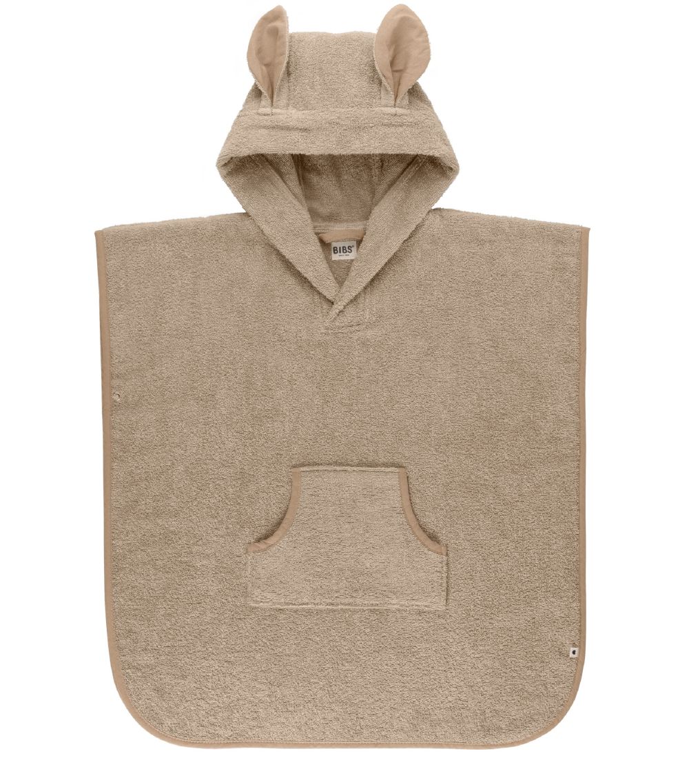 BIBS Towel Poncho - 60x55 cm - Kangaroo - Vanilla