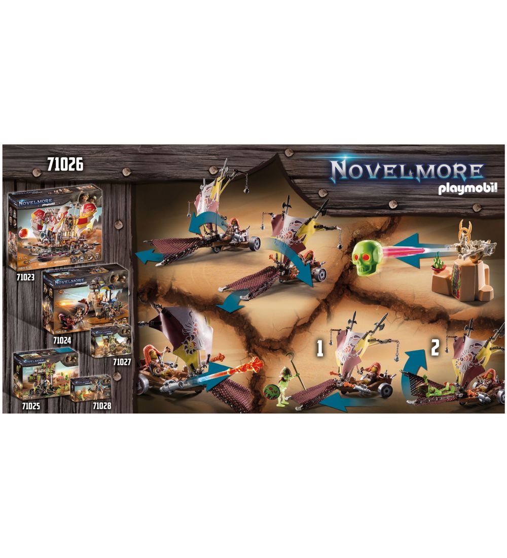 Playmobil Novelmore - Sole 'ahari Sands: Dune Speeder - 71026 -