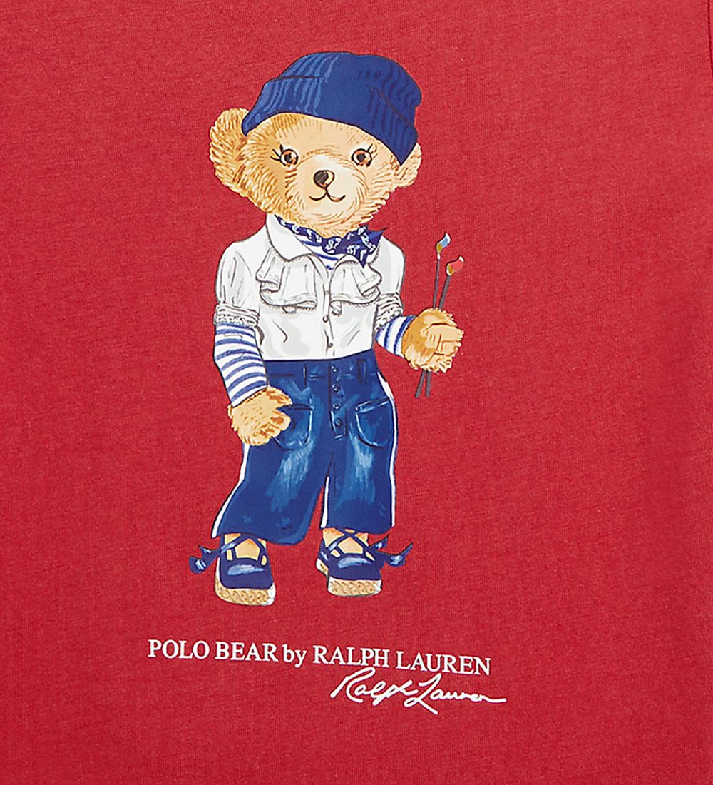 Polo Ralph Lauren T-shirt - SBTS II - Red w. Print