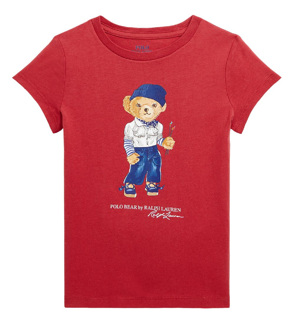 Polo Ralph Lauren T-shirt - SBTS II - Red w. Print