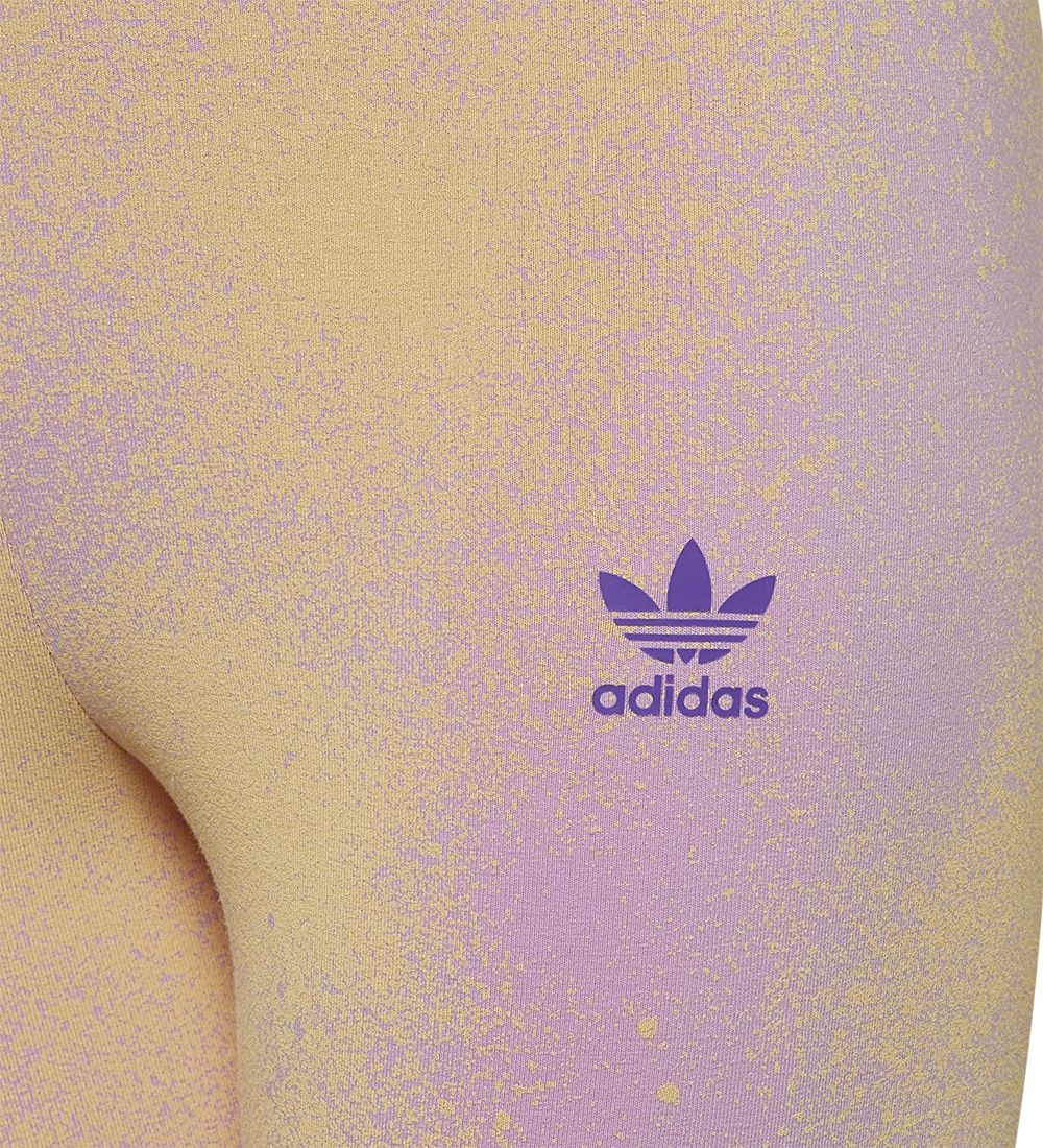 adidas Originals Leggings - Purple/Yellow