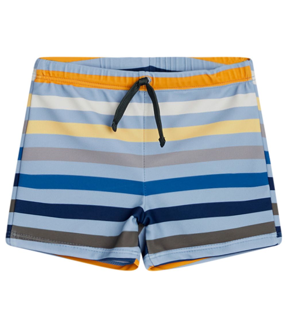 Hust and Claire Swim Trunks - Haki - UV50+ - Lapis Blue