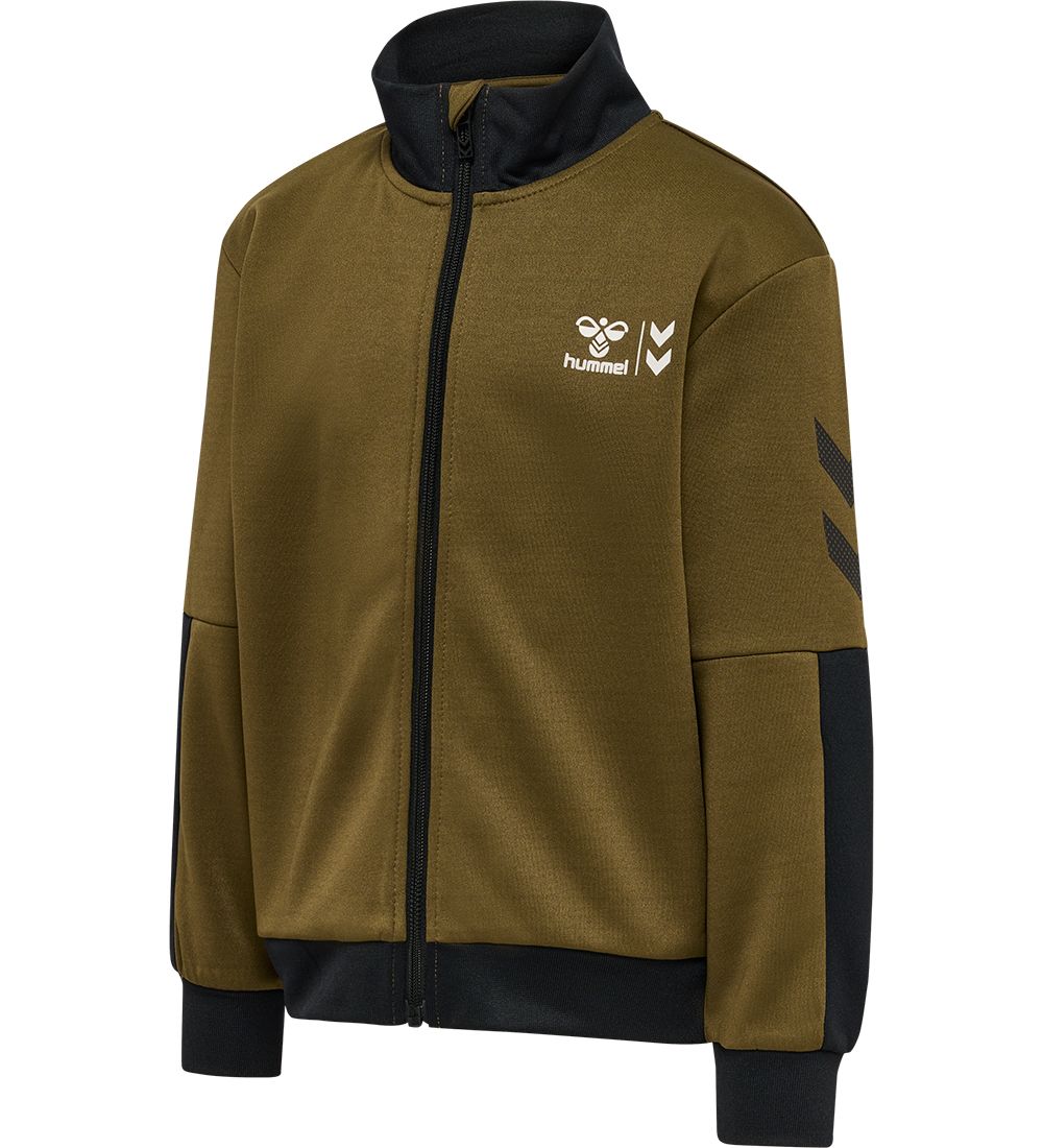 Hummel Tracksuit - hmlTazu - Green Olive