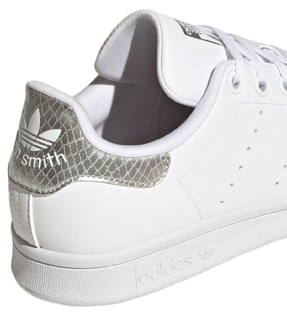 Adidas stan cheap smith kids silver