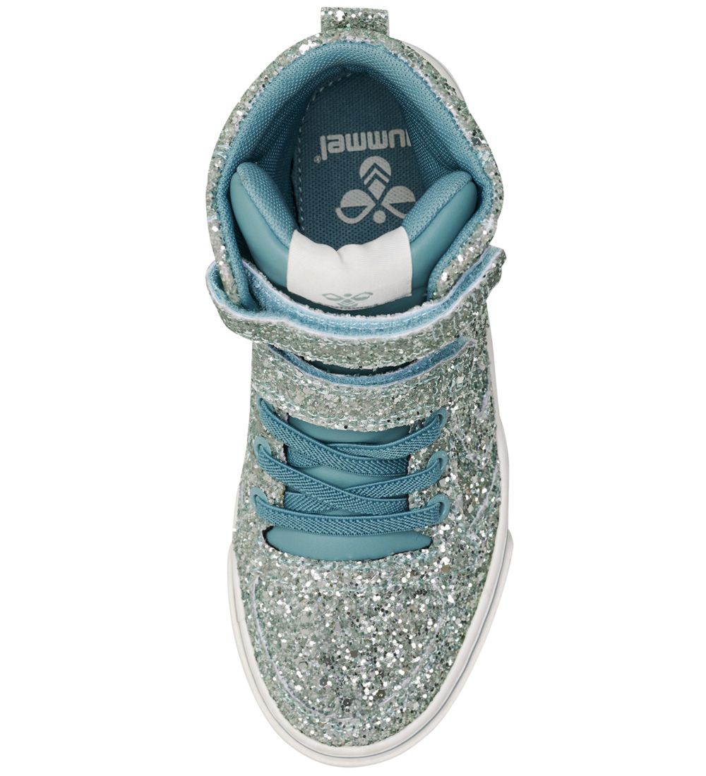 Hummel Støvler - Slimmer Stadil Glitter Jr - Mineral Blue