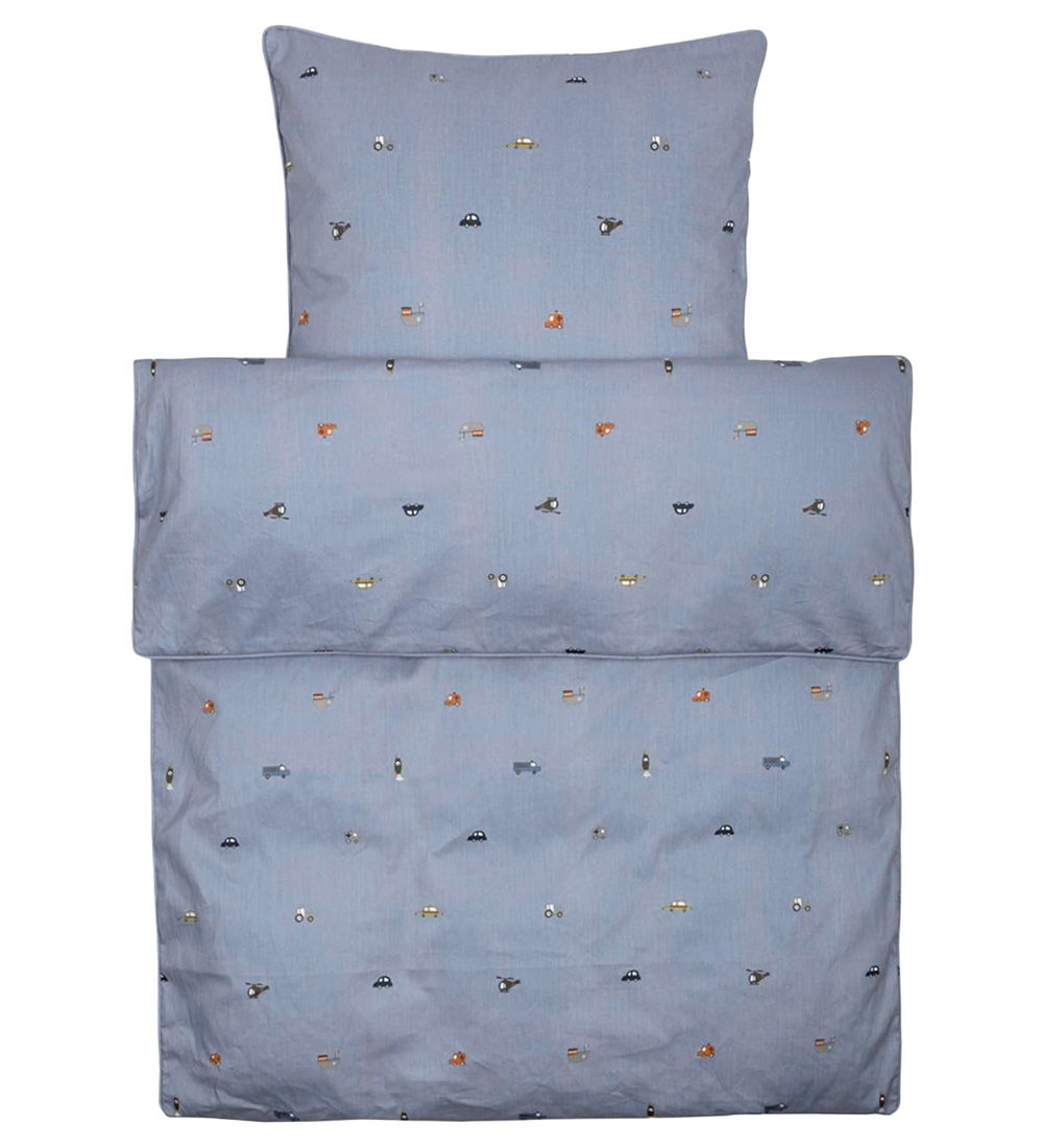 Smallstuff Bedding - Junior - Engine - Blue