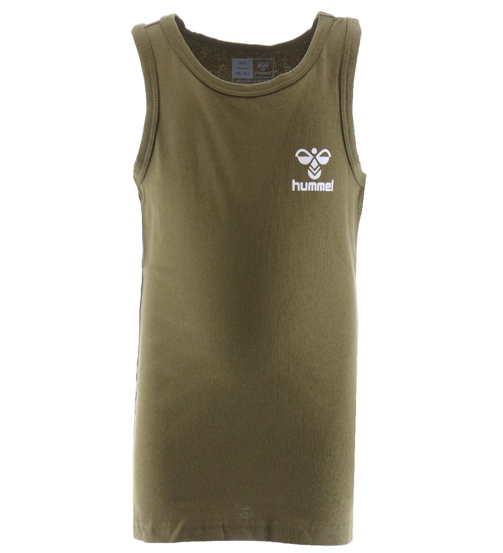 Hummel Undershirt - 2-Pack - hmlNolan - Green Olive