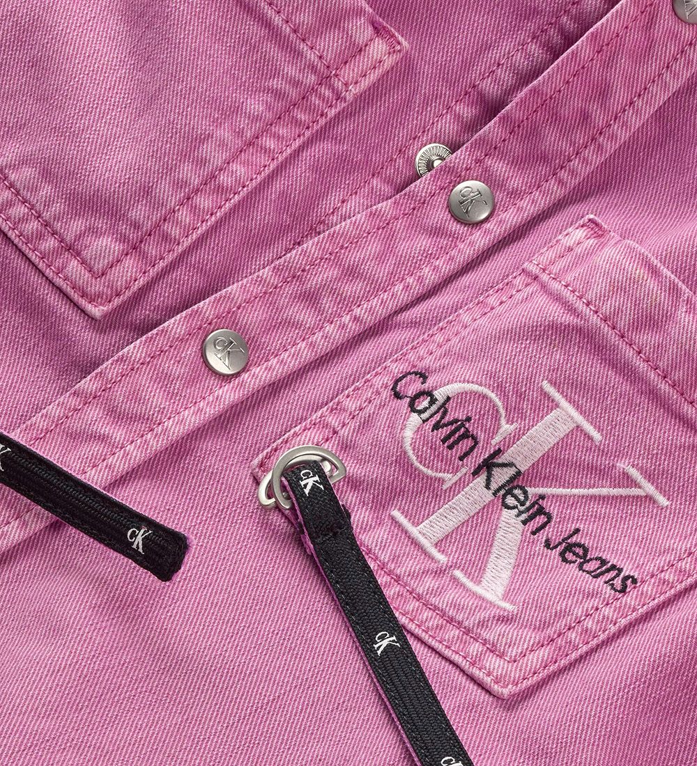 Calvin Klein Klänning - Denim - Iris Orchid