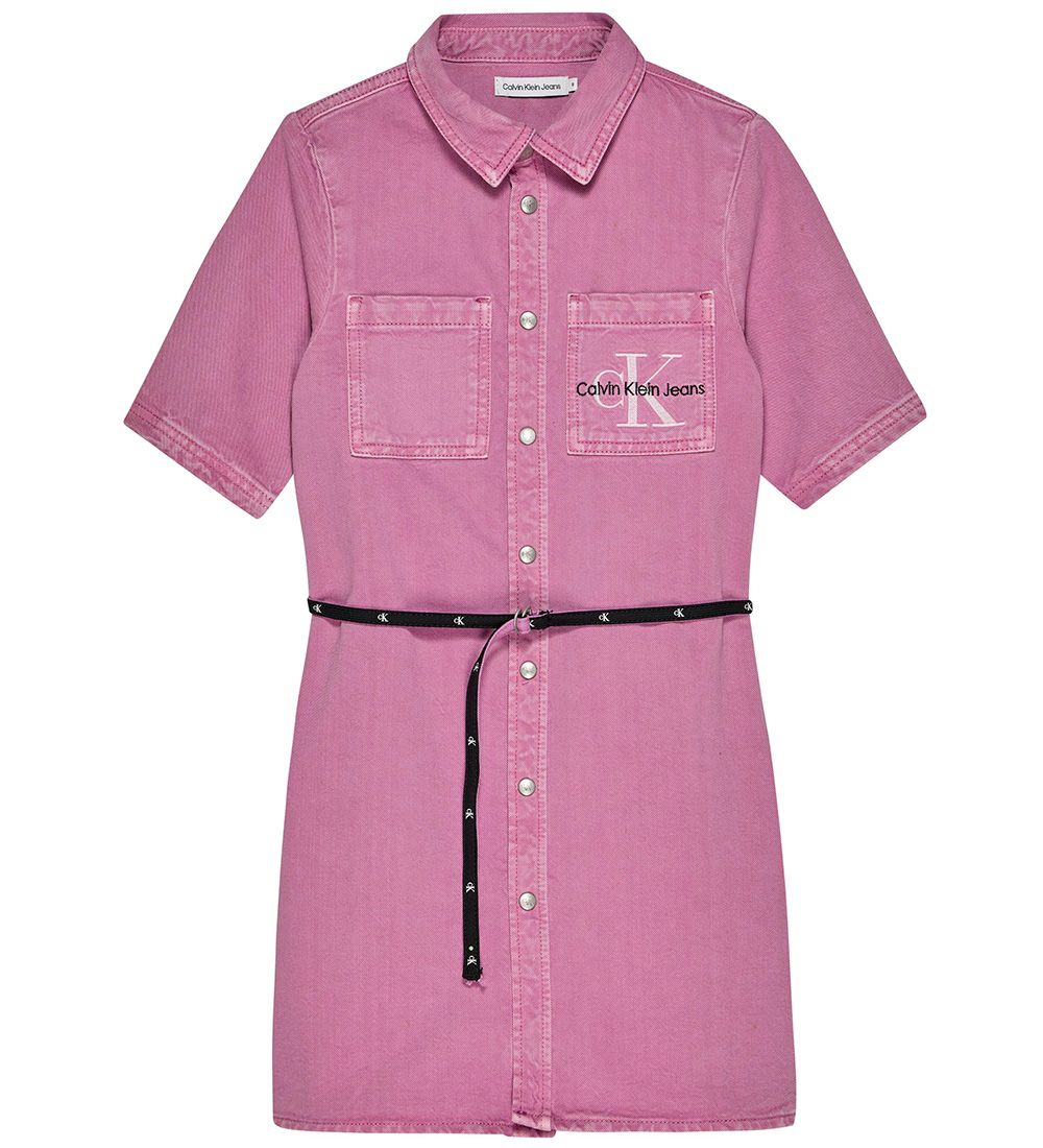 Calvin Klein Klänning - Denim - Iris Orchid