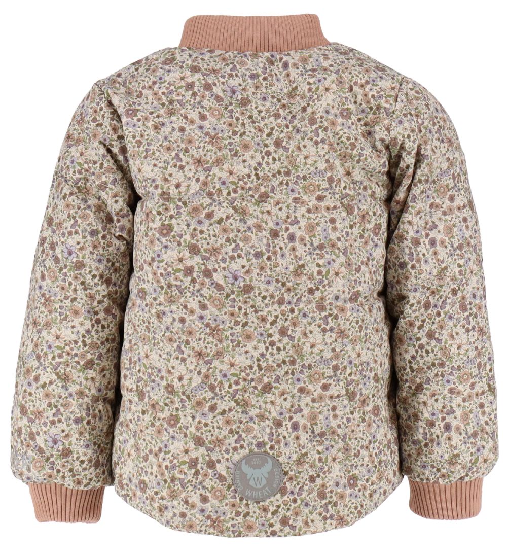 Wheat Puffer Jacket - Malo - Summer Flowers