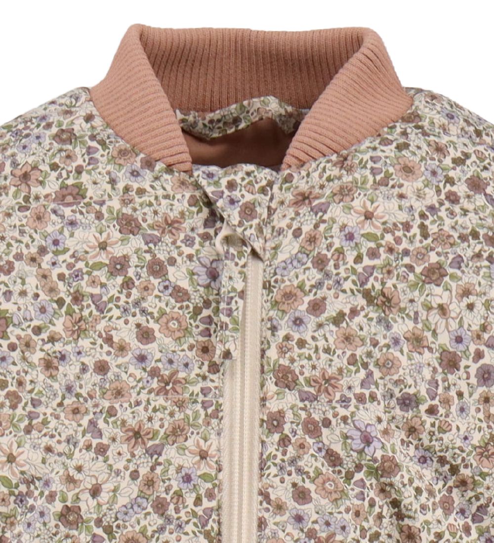 Wheat Puffer Jacket - Malo - Summer Flowers