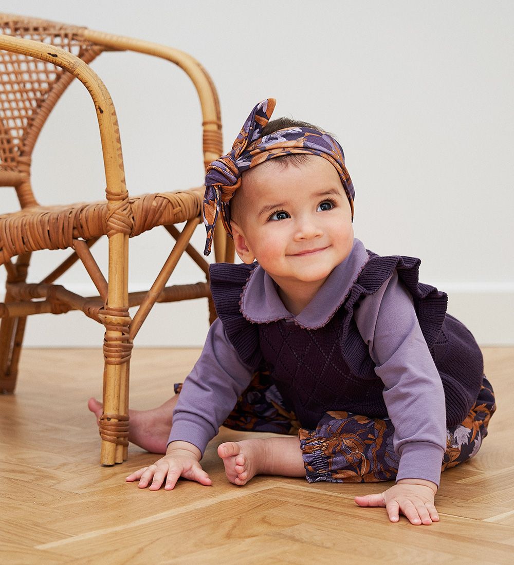 Müsli Shirt Bodysuit æ/s - Cozy Me - Lilac Fog