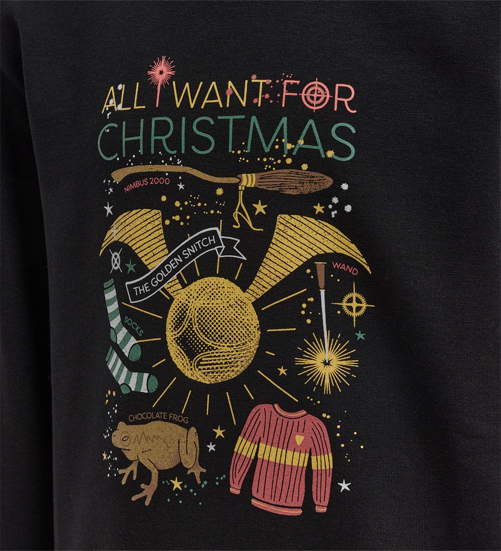 Hummel Sweatshirt - hmlHarry Potter Dos - Black