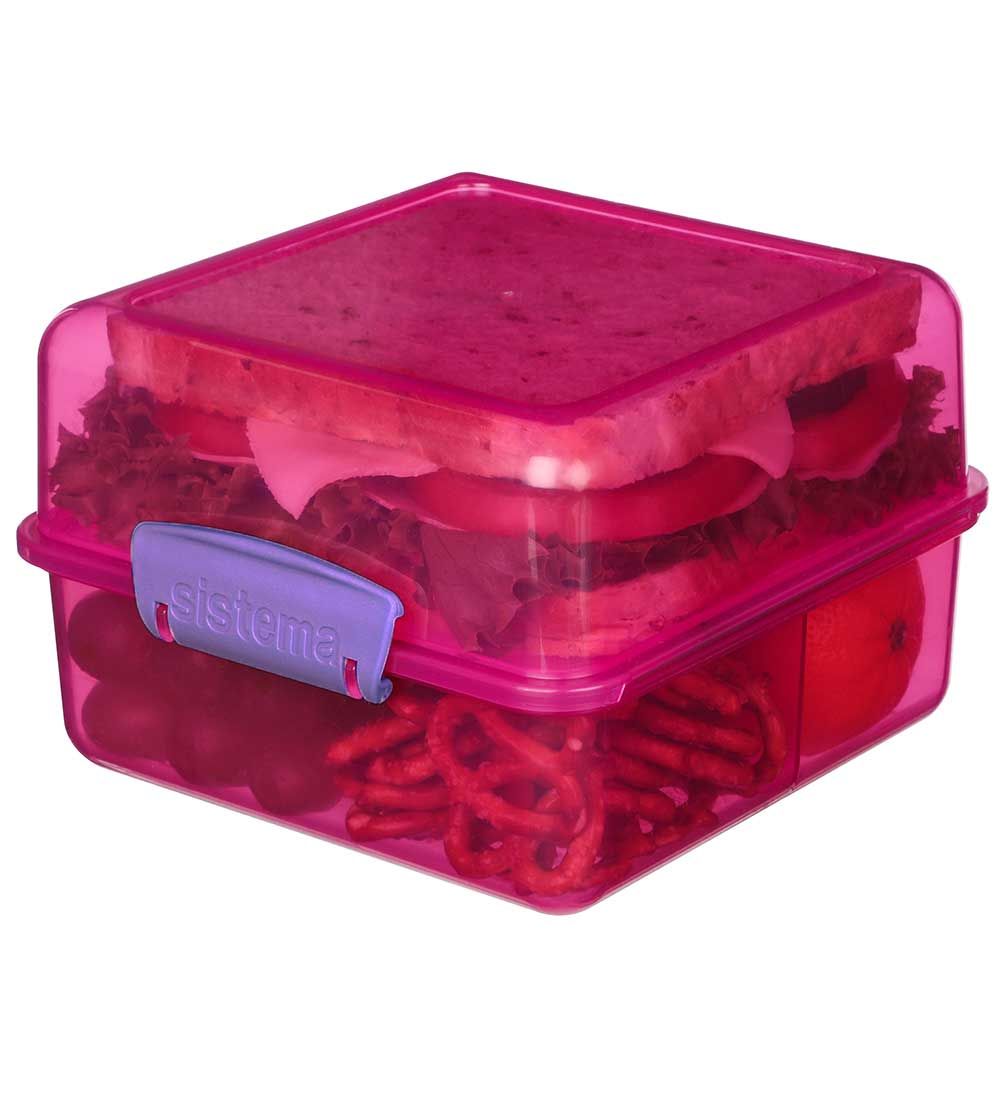 Sistema Lunchbox - Lunch Cube - Online Range - 1.4 L - Pink