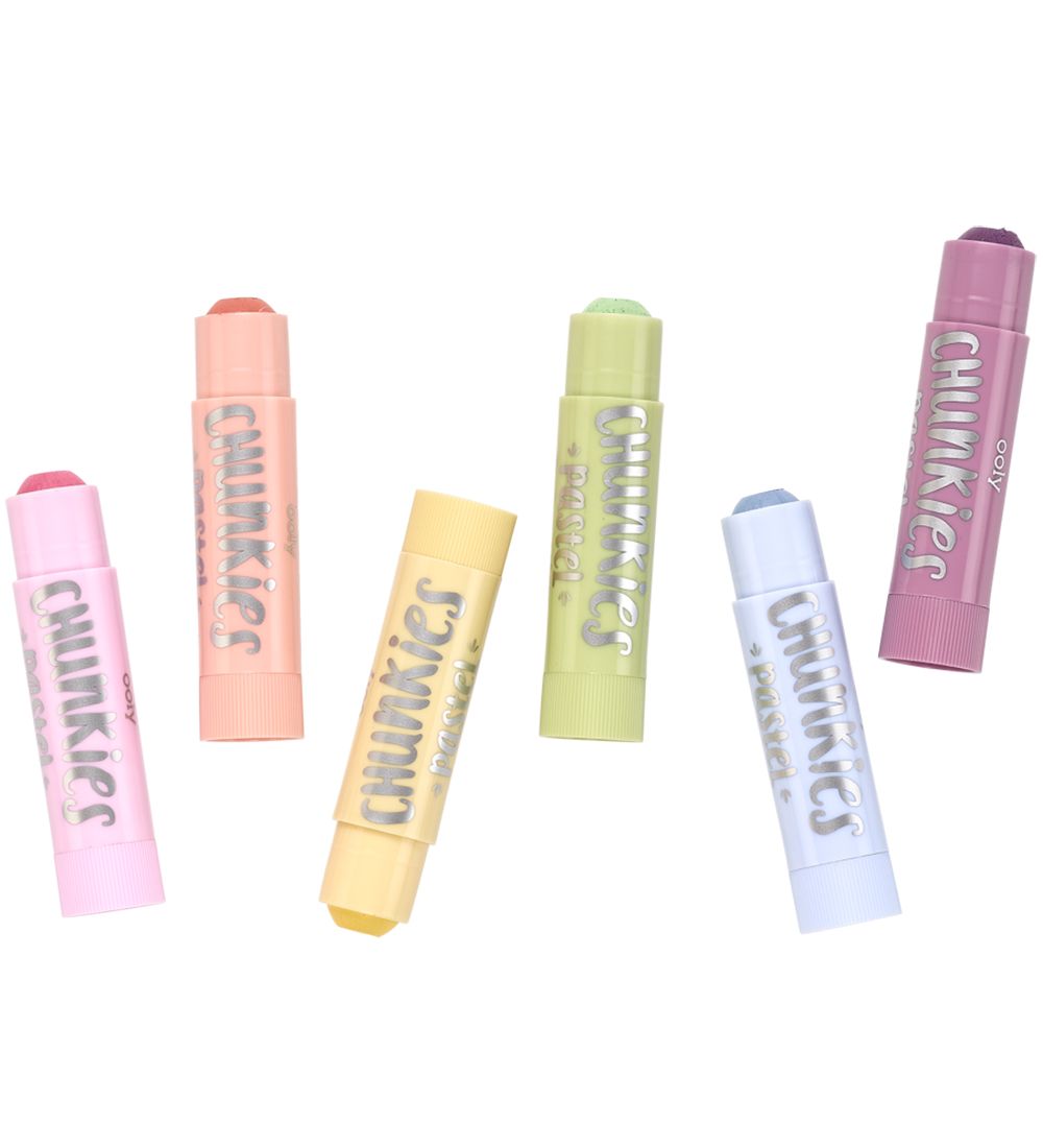 Ooly Jumbo Markers - Chunkies Paint Sticks - 6 pcs - Pastel