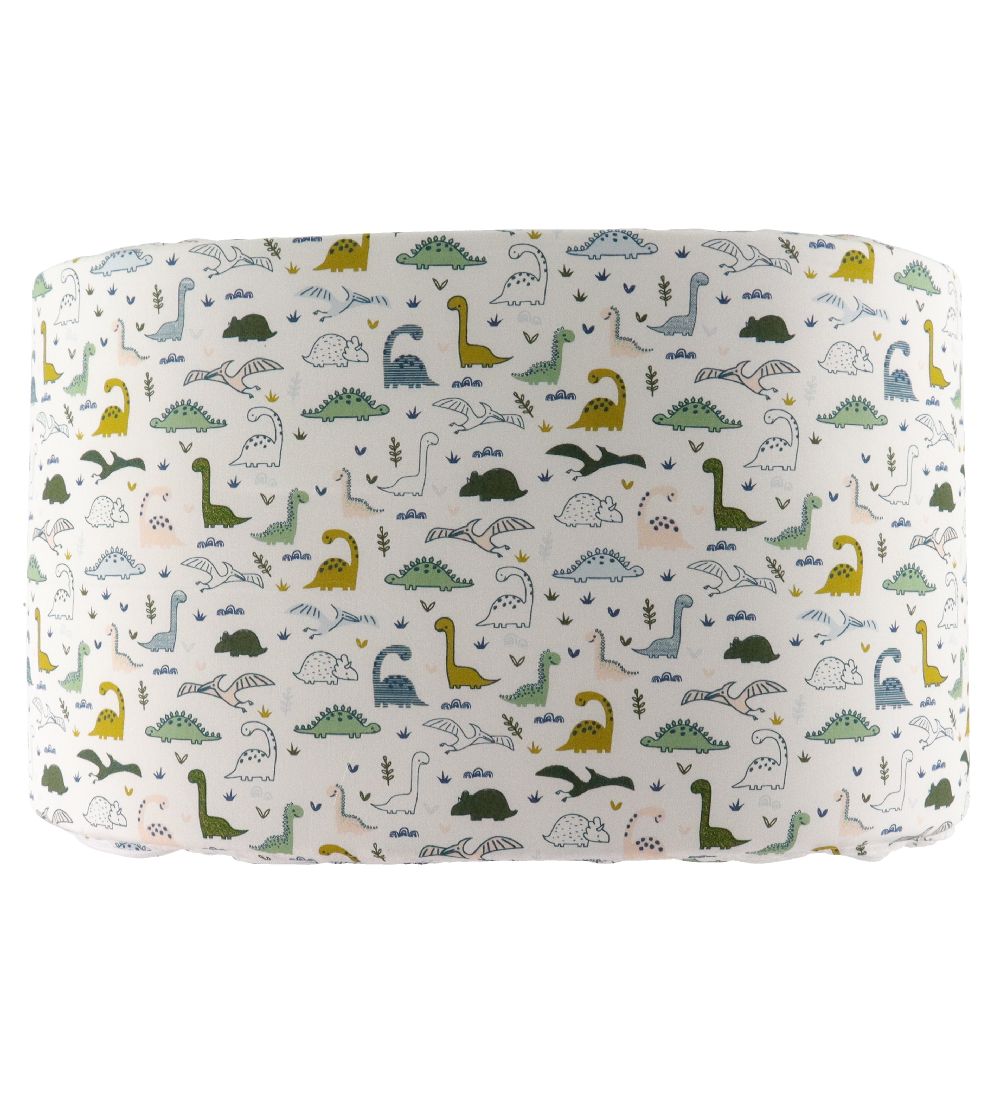Nørgaard Madsens Bed Bumper - White w. Dinosaur