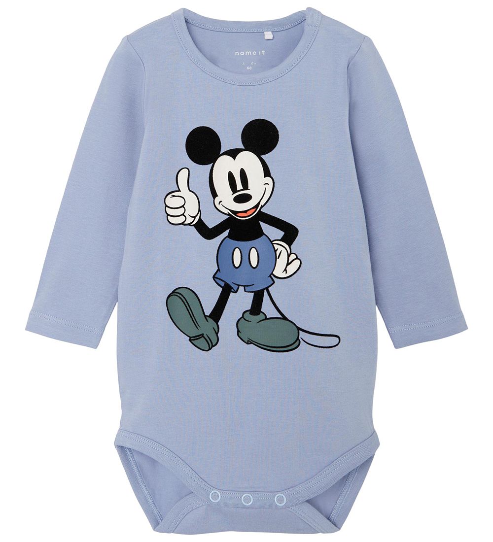 Name It Bodysuit æ/s - NbmDormi Mickey - Eventide