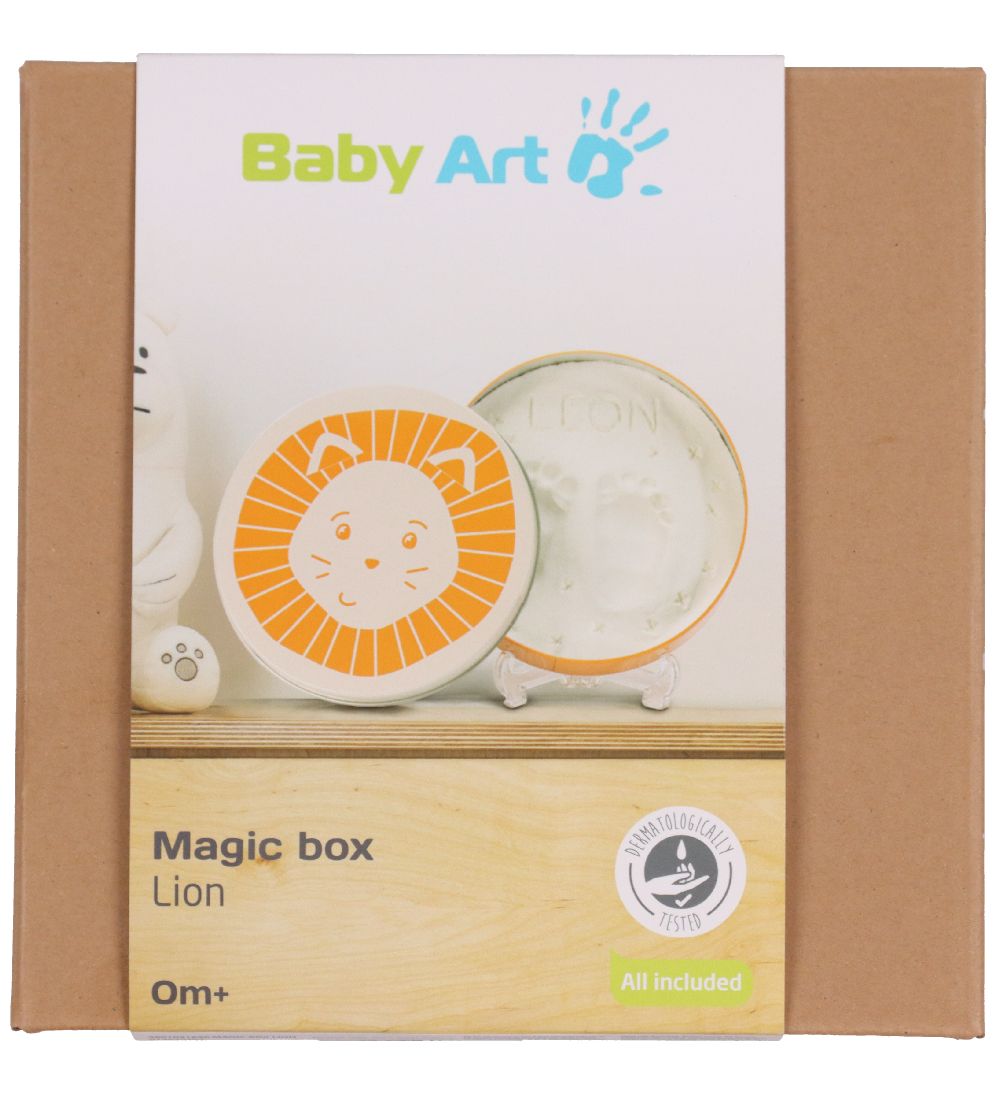 Baby Art Hand And Footprints Set - Magic Box Lion