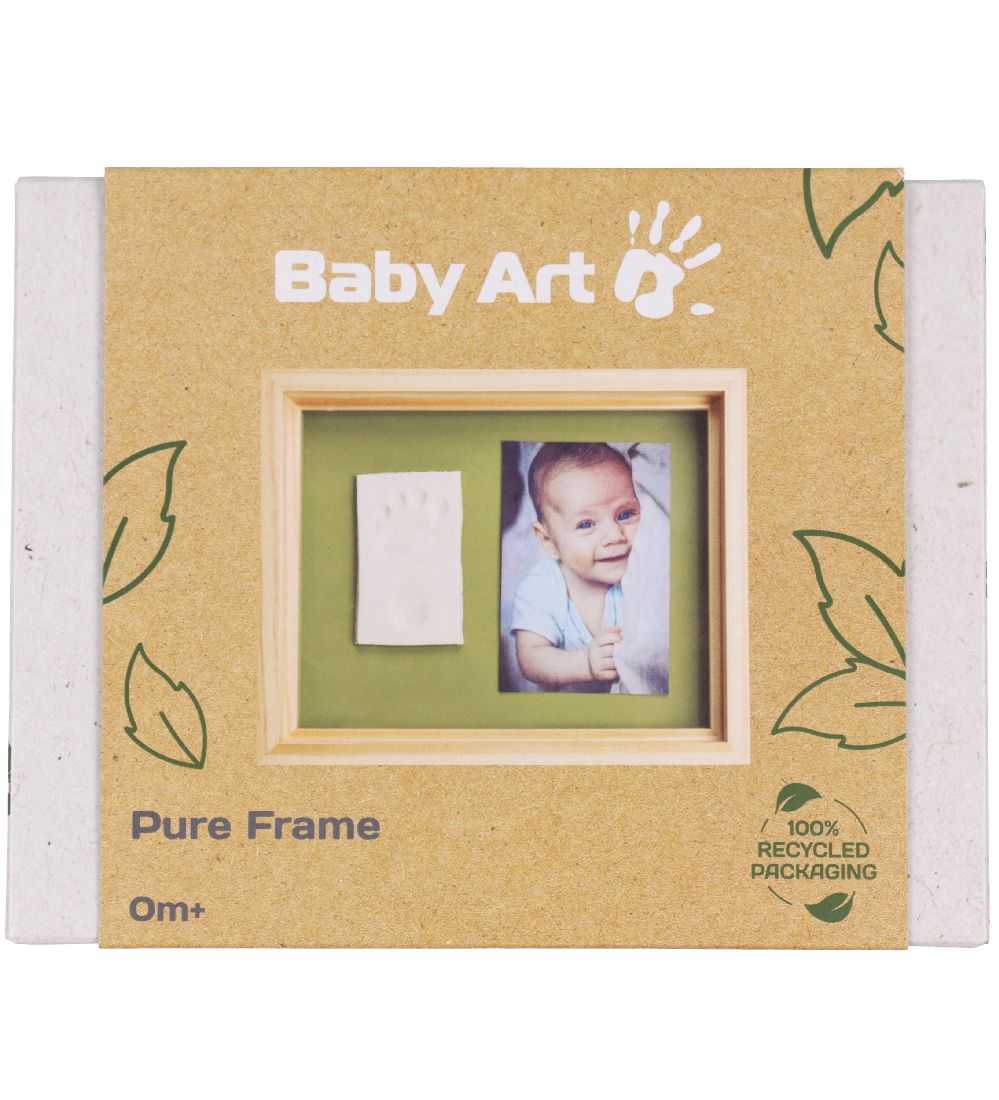 Baby Art 손과 발자국 세트 - 퓨어 프레임
