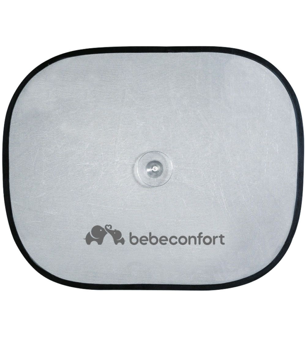 Bebeconfort Zonnenscherm tot Auto - 2-pack - Twist'N'Fix - Zwart