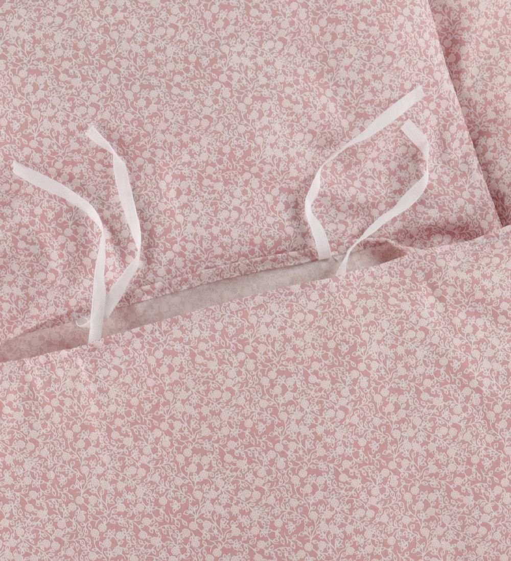 Nørgaard Madsens Bedding - Baby - Pink w. Flowers