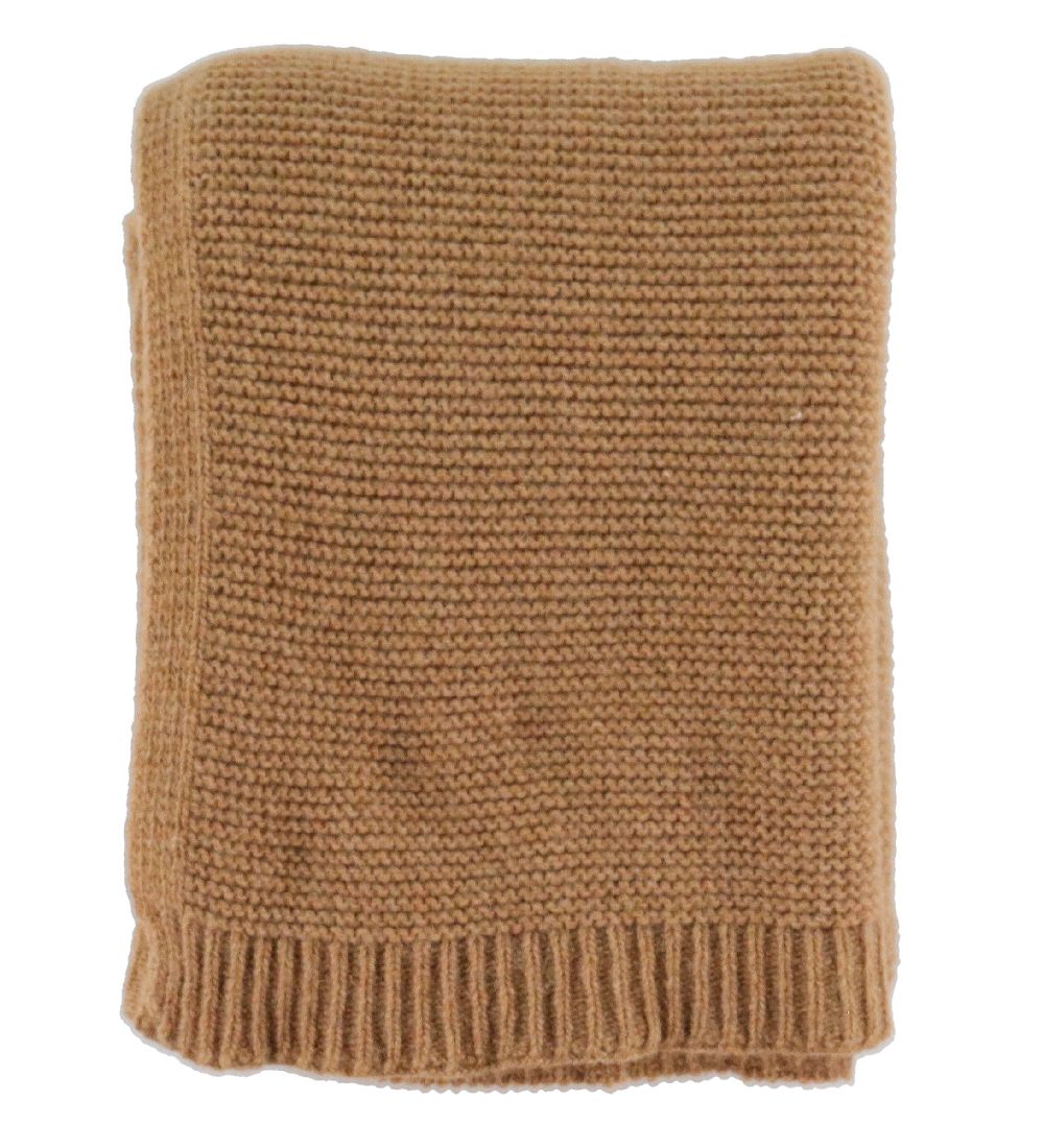 Nørgaard Madsens Blanket - 75x100 cm - Caramel Brown