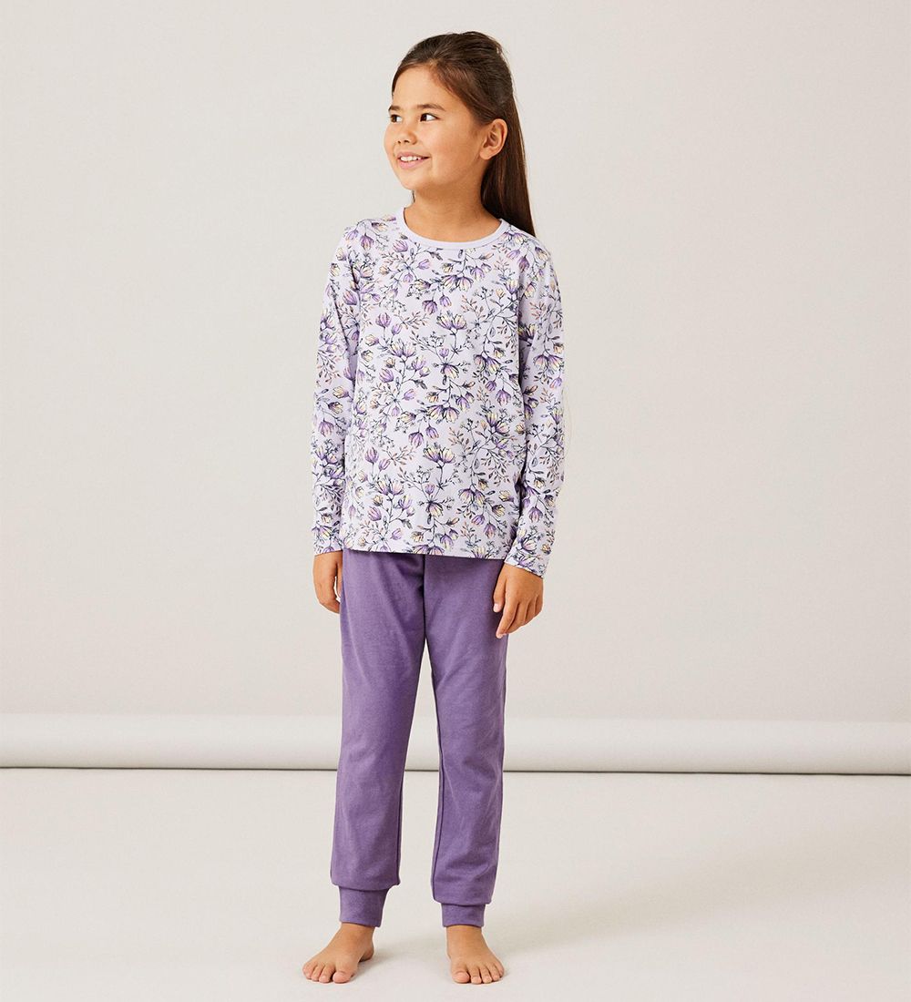 Name It Pyjama set - Noos - NkfNightset - Purple Heather