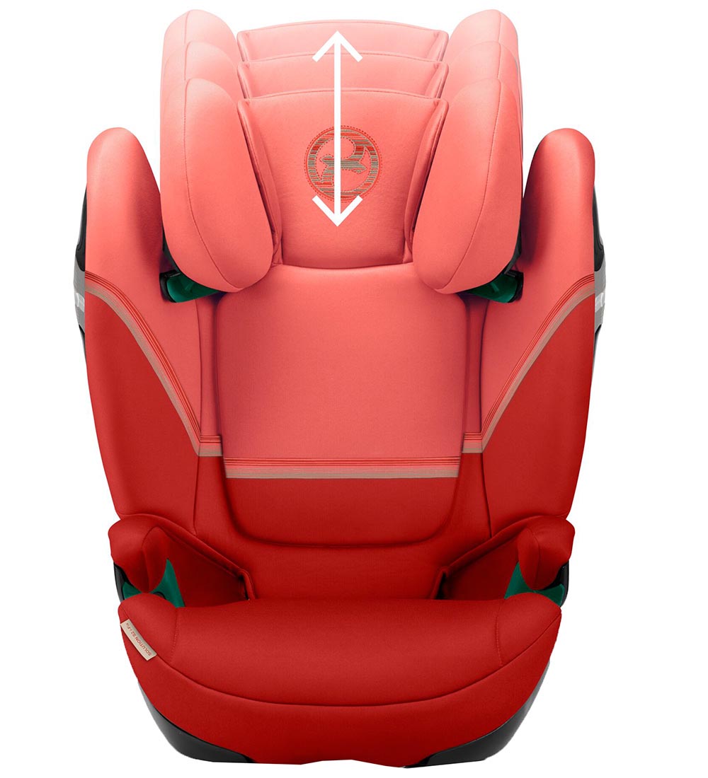Cybex Car Seat - Solution S2 I-Fix - Hibiscus Red Red