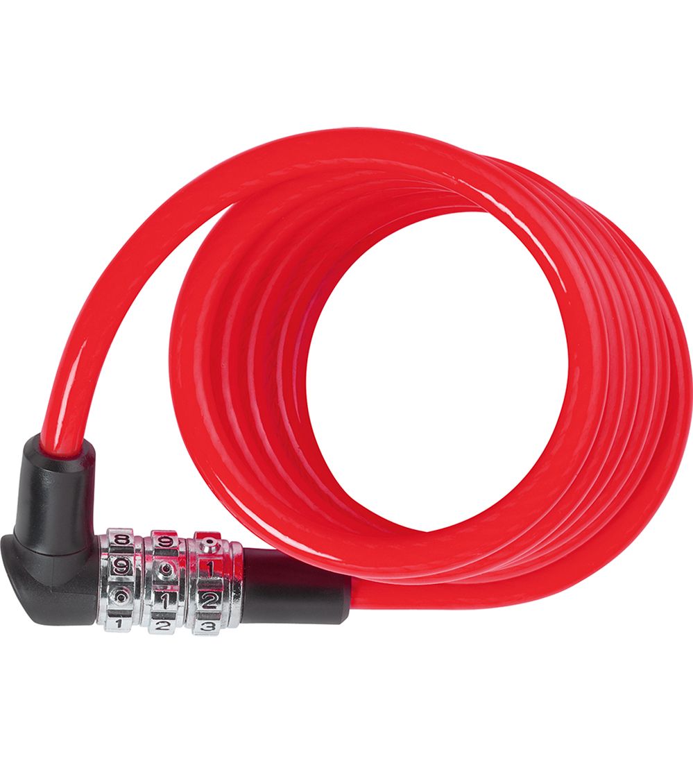 Abus Spiral lock - 3506C - 120 cm - Red