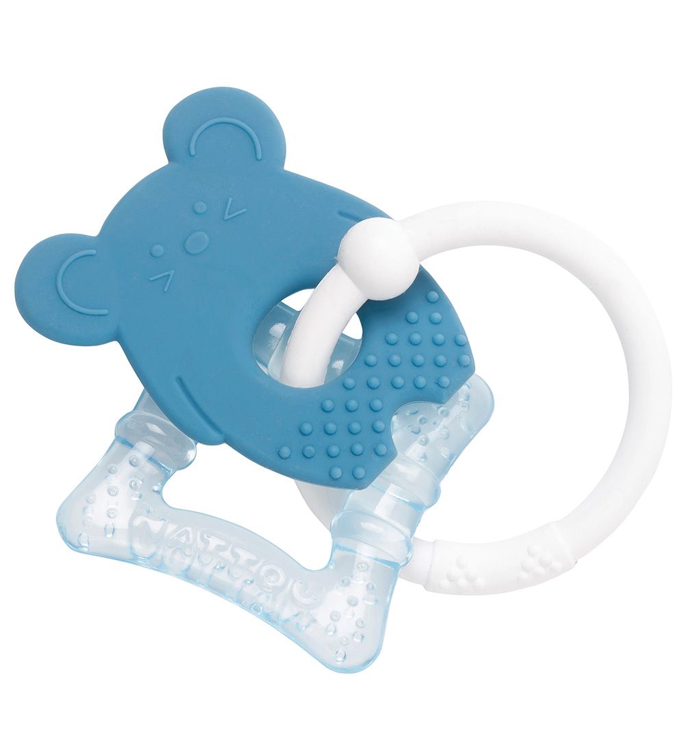 Anneau de dentition rafraîchissant Nattou - Bleu