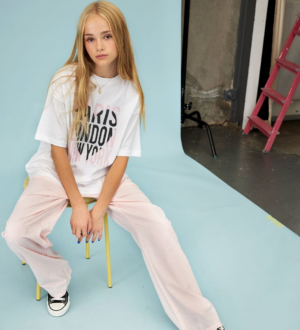 Hound T-shirt - Oversized - White