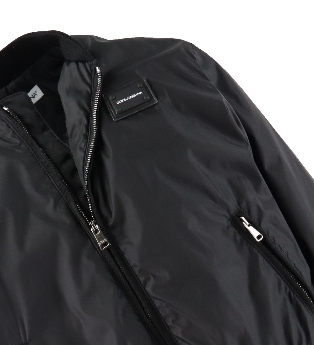 Dolce & Gabbana Bomber Jacket - Essentials - Black