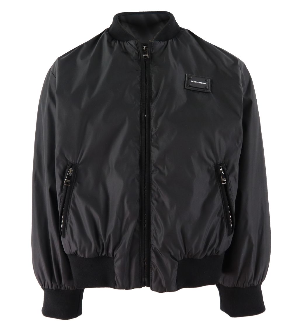 Dolce & Gabbana Bomber Jacket - Essentials - Black