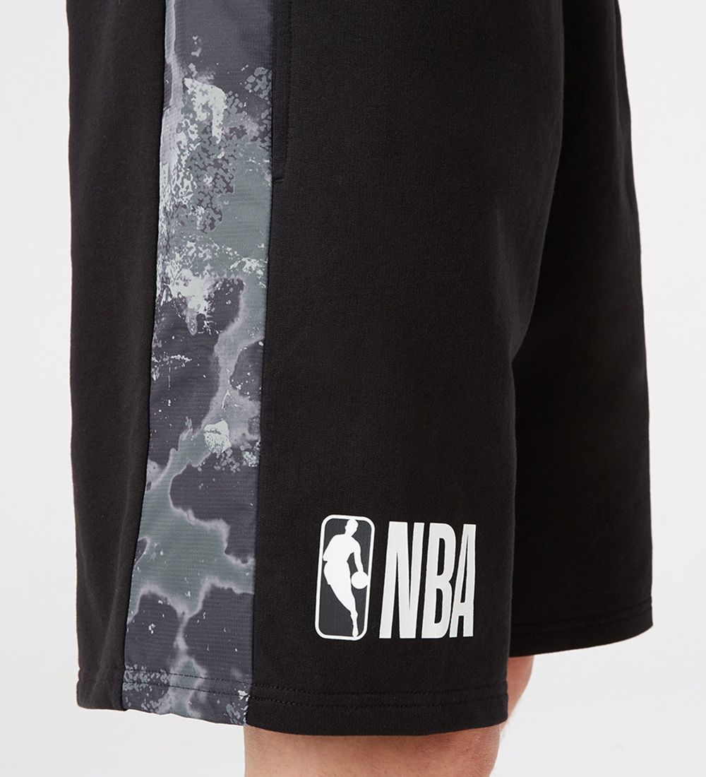 New Era Shorts - NBA - Black/Grey