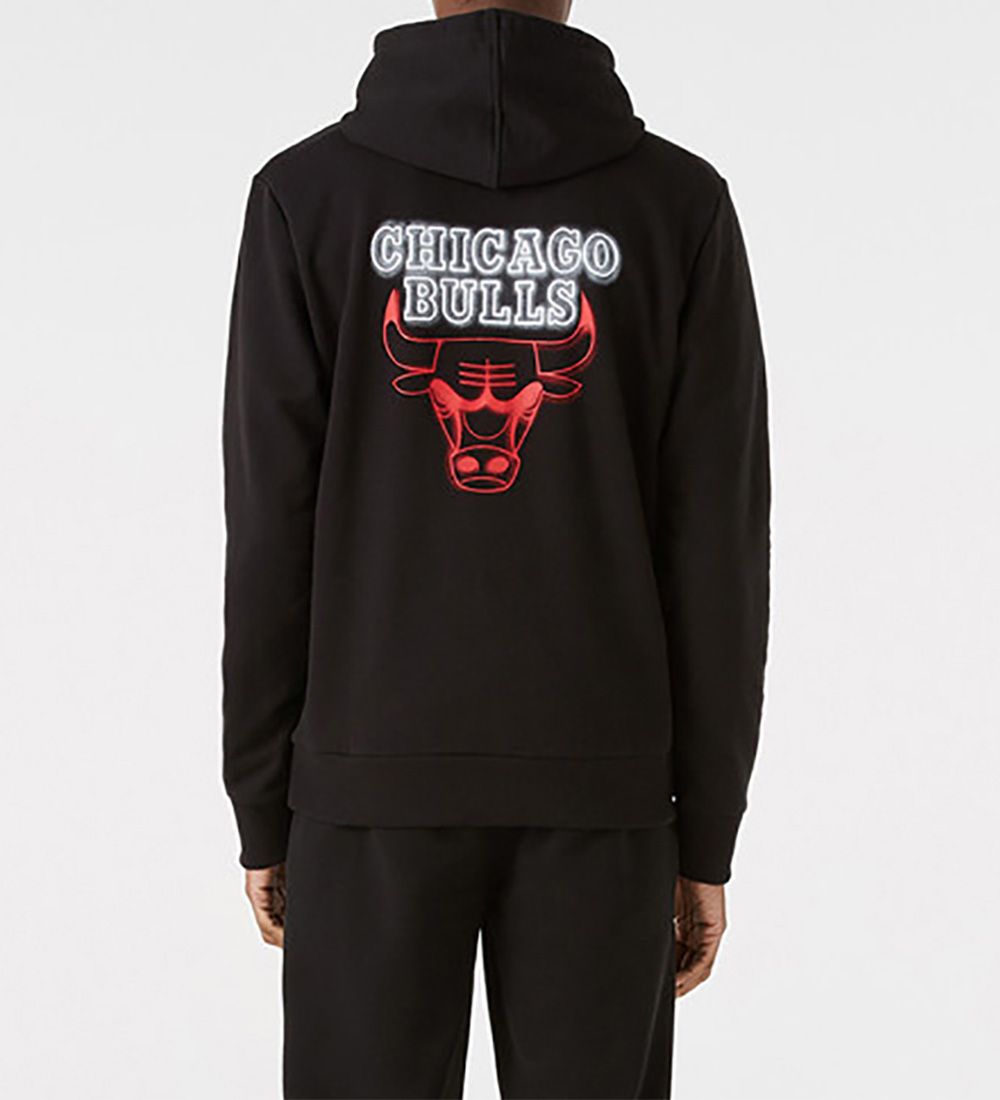 New Era Hoodie - Chicago Bulls - Black