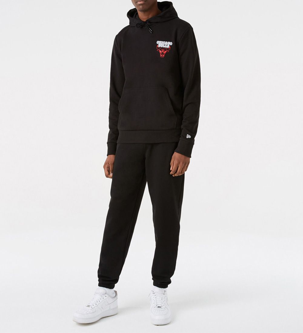 New Era Hoodie - Chicago Bulls - Black