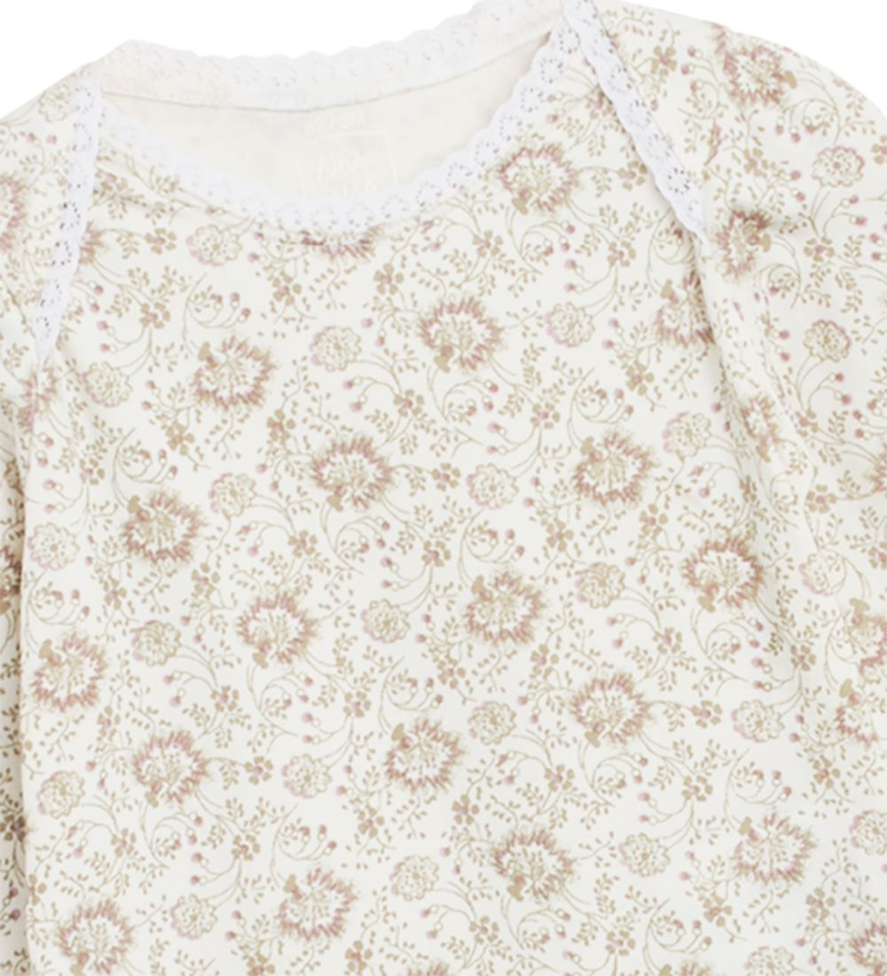 Noa Noa miniature Bodysuit l/s - Regitze - Print Off White w. Fl