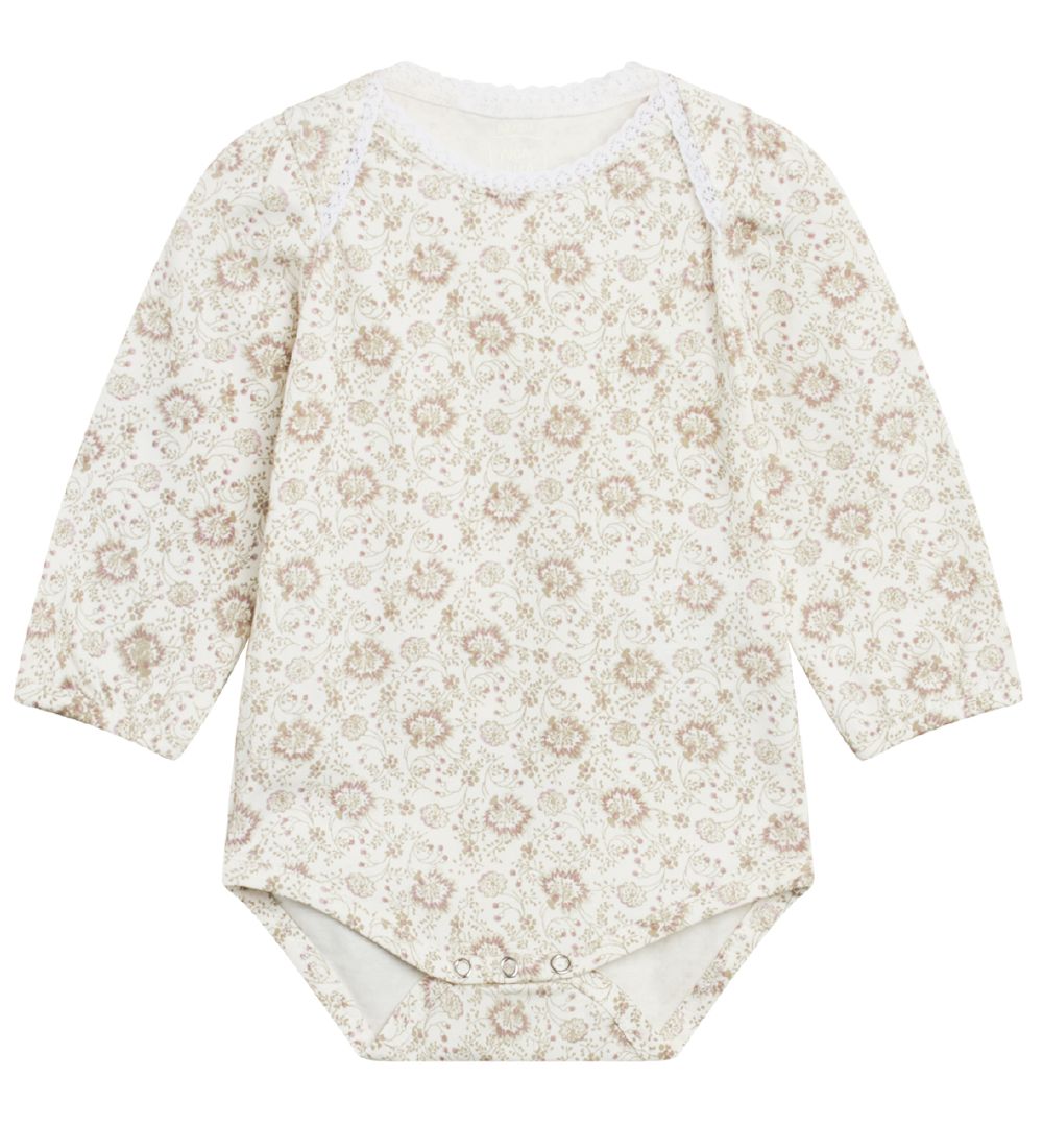 Noa Noa miniature Bodysuit l/s - Regitze - Print Off White w. Fl