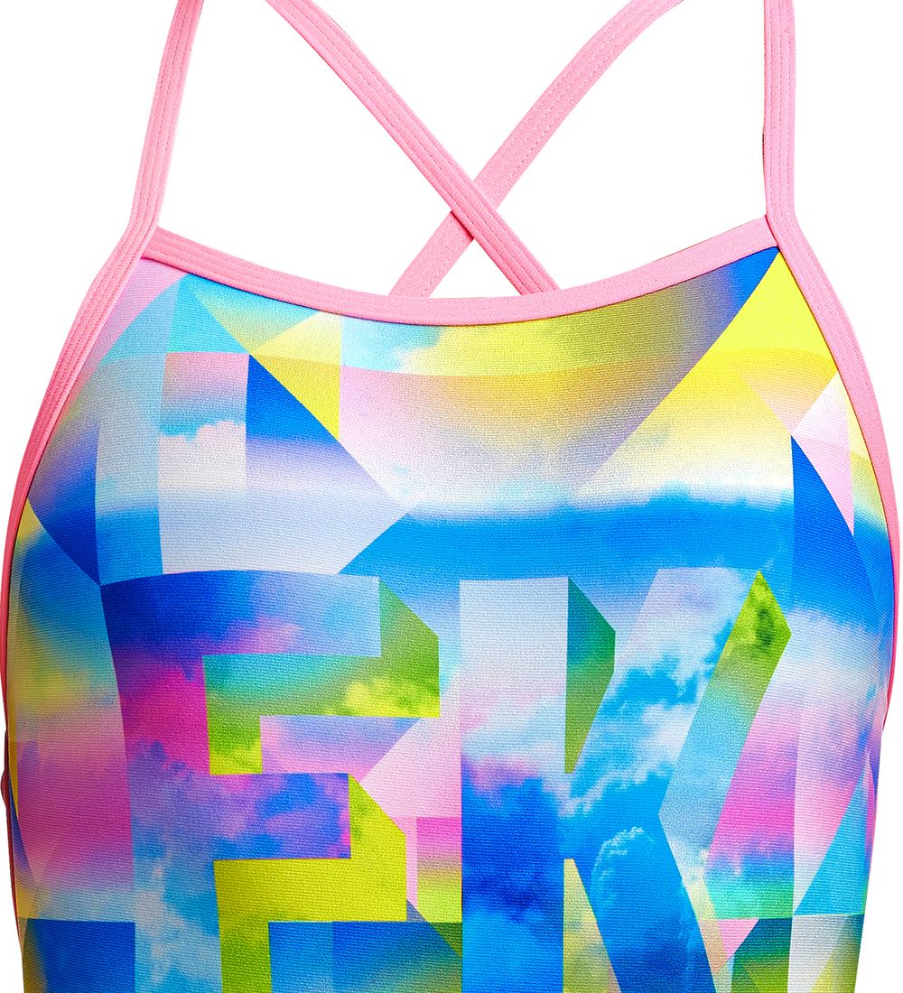 Funkita Swimsuit - UV50+ - Strapped in - Counting Clouds