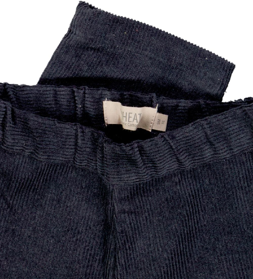 Wheat Corduroy Trousers - Mulle - Midnight Blue