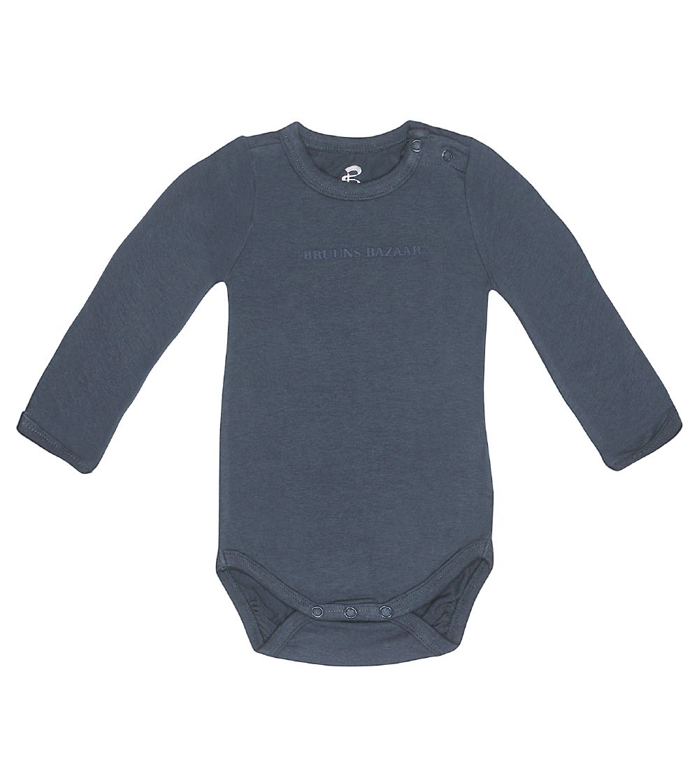 Bruuns Bazaar Bodysuit l/s - Carl William - India Ink