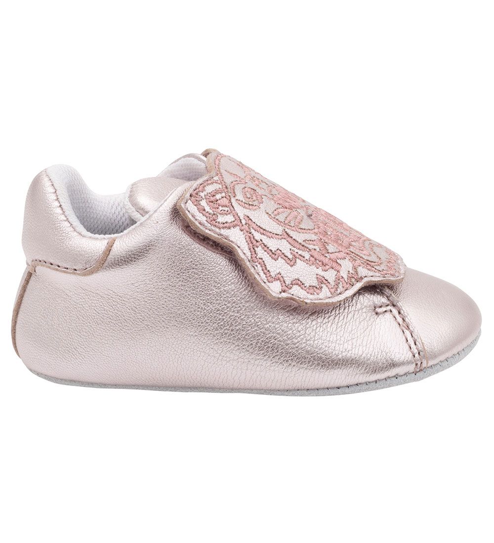 Kenzo Soft Sole Leather Shoes - Stone