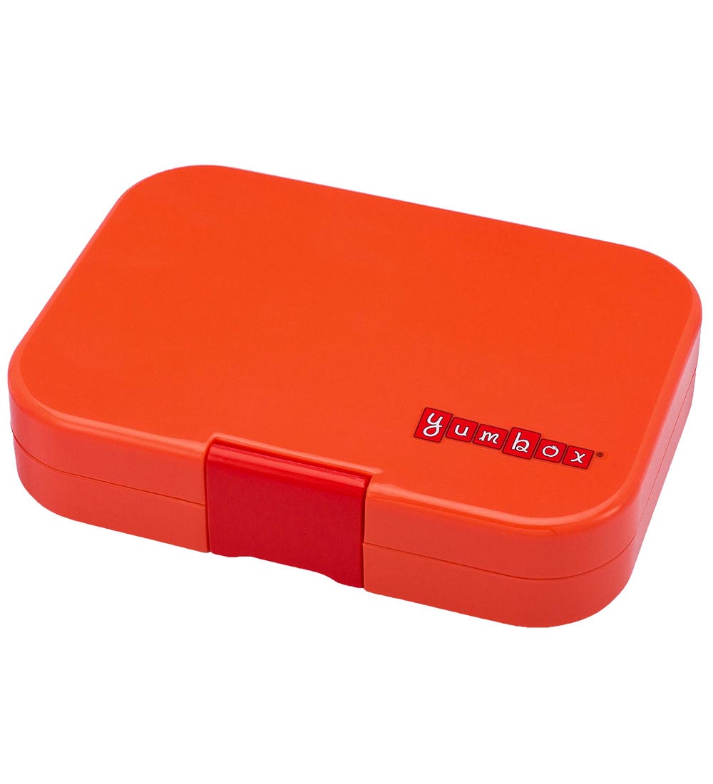 Yumbox Lunchbox w. 6 Rum - Bento Original - Safari Orange w. Jun
