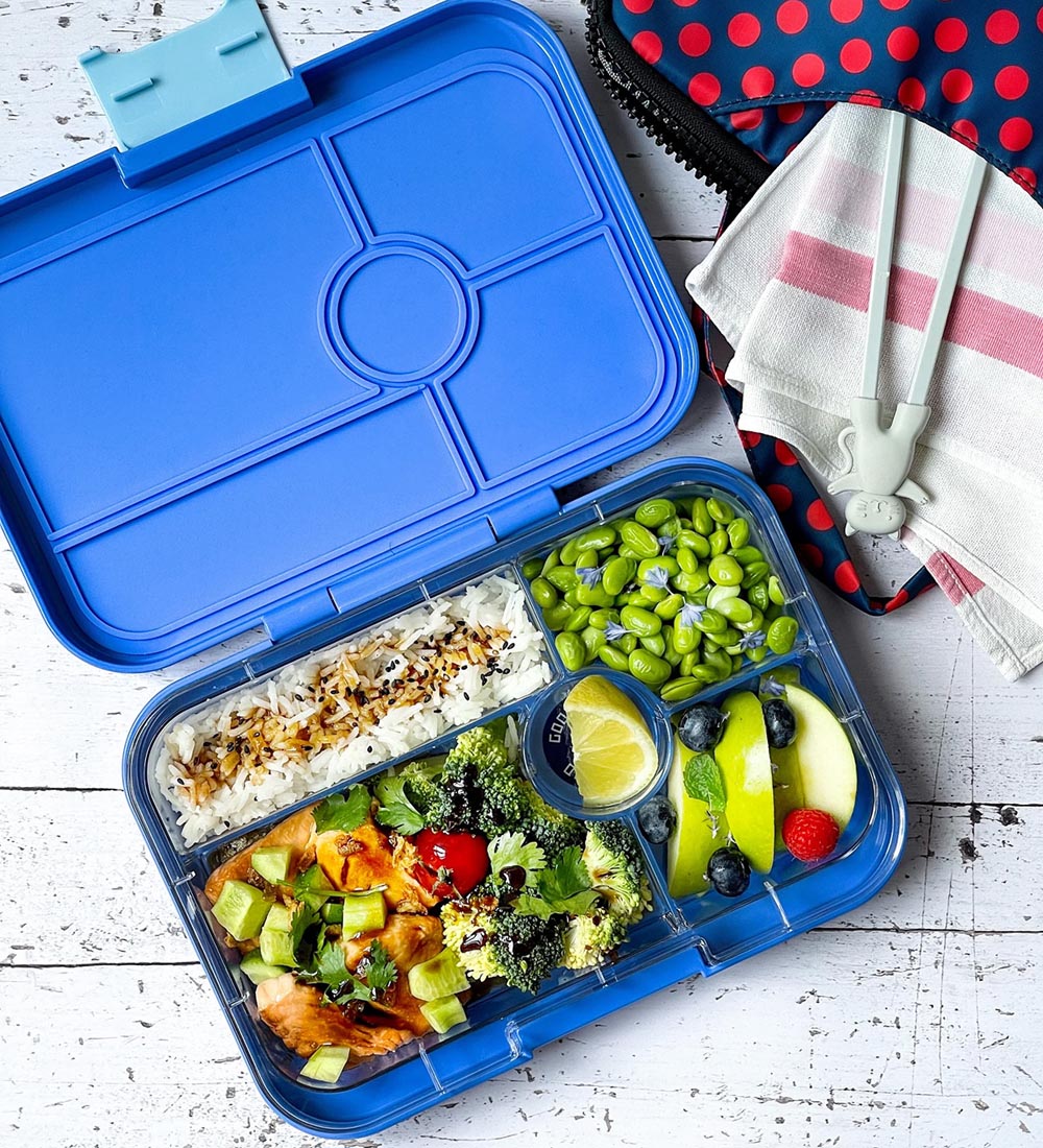 Yumbox Lunchbox w. 5 Rooms - Bento Tapas - True Blue Space