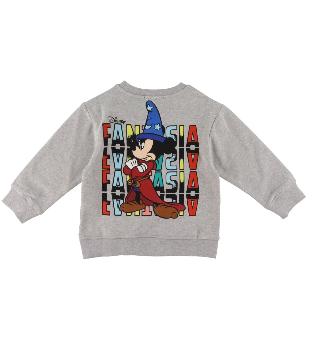 Stella McCartney Kids Sweatshirt - Disney - Grey Melange w. Imag