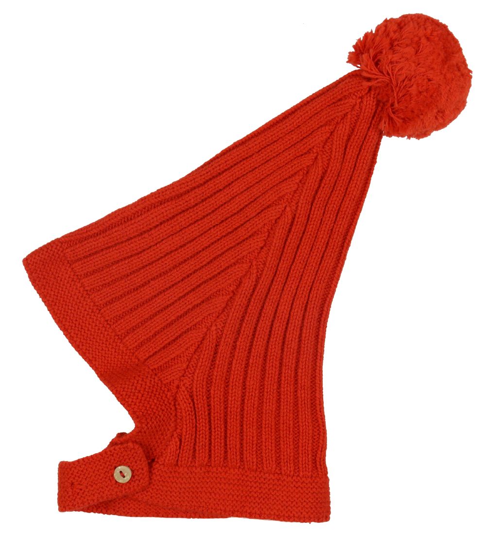 MarMar Beanie - Knitted - Wool - Ady - Poppy