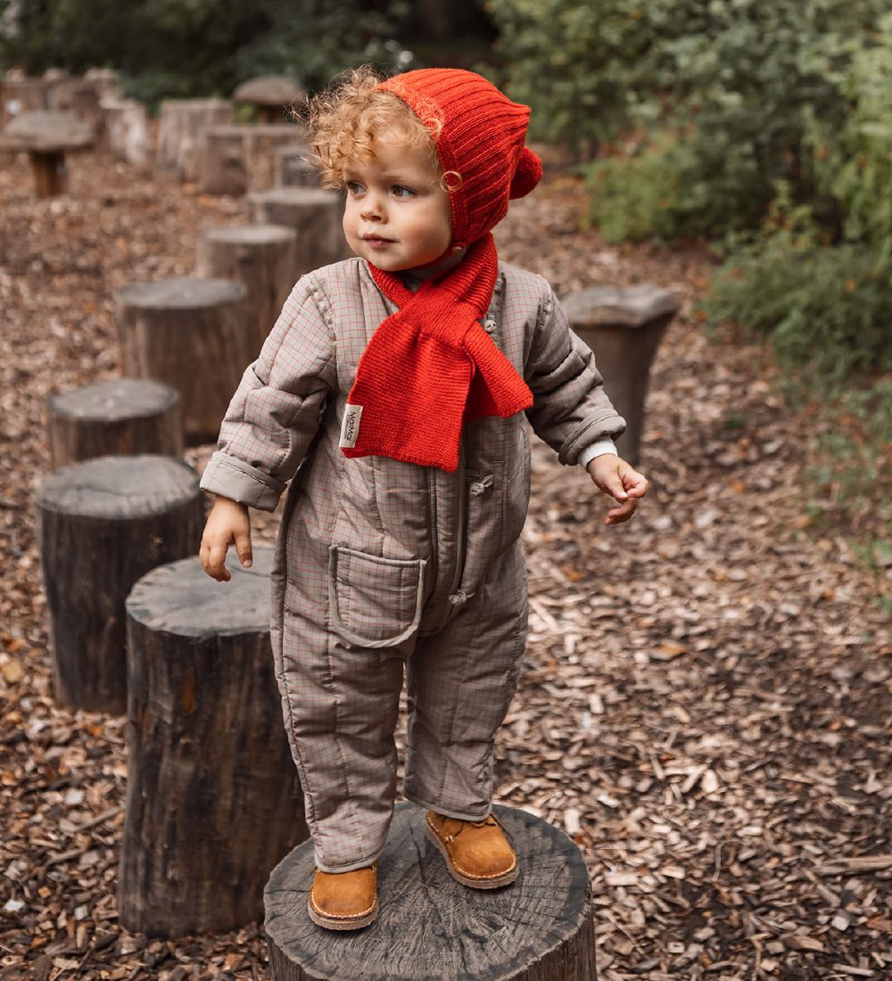 MarMar Beanie - Knitted - Wool - Ady - Poppy