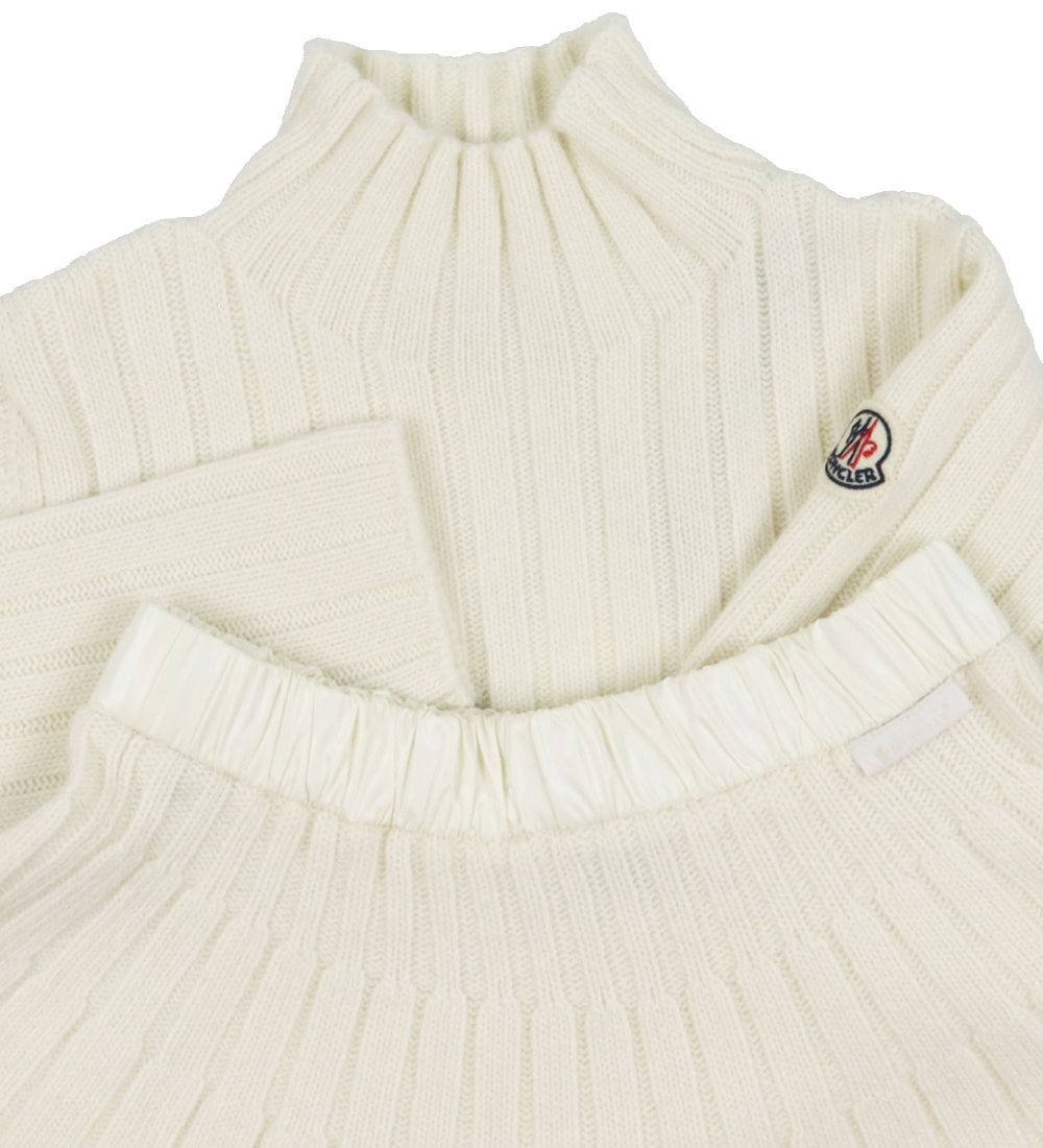 Moncler Set - Blouse/Skirt - Wool - Natural