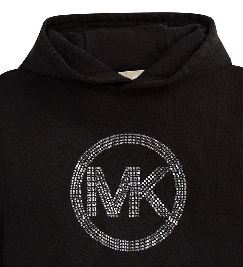 Michael Kors Kapuzenpullover - Schwarz m. Das Strassstein