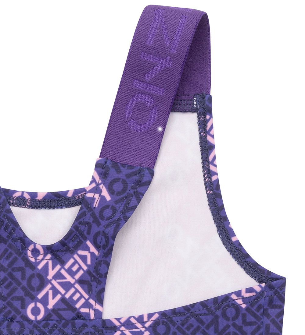 Kenzo Sports Bra top - Energy - Plum w. Logos